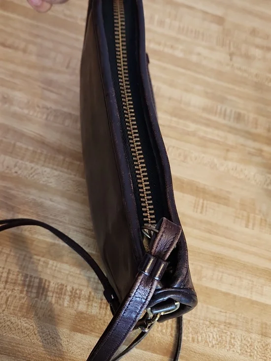 VTG COACH Leather Shoulder Crossbody Bag - Picture 9 of 16